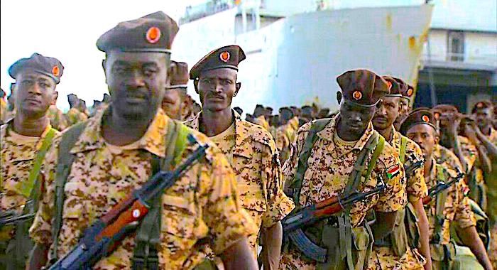 Sudanese troops
