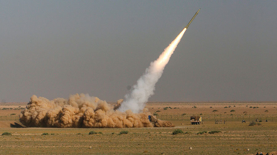 An Iranian Fateh (Victor) missile