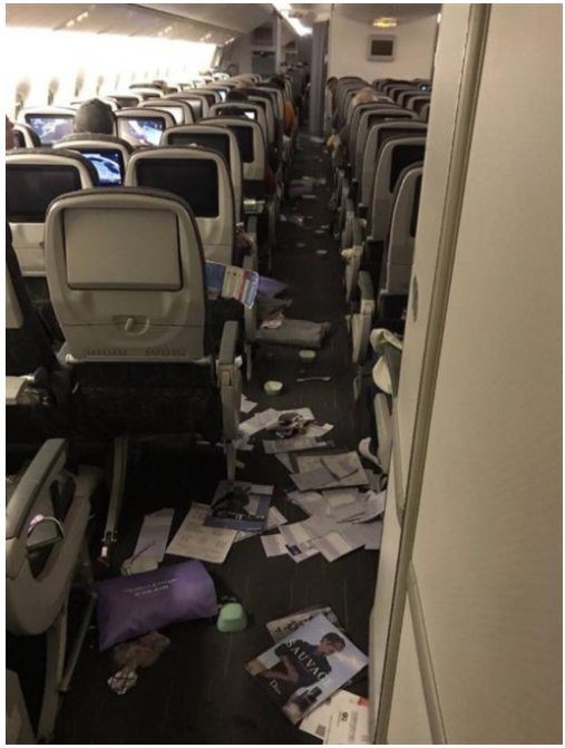 Eva Air turbulence