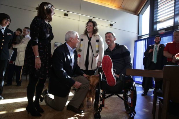 Click to enlarge VP Pence Thanksgiving