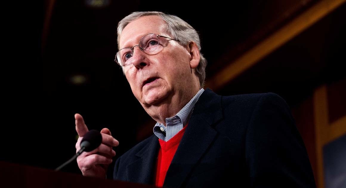 Senate Majority Leader Mitch McConnell