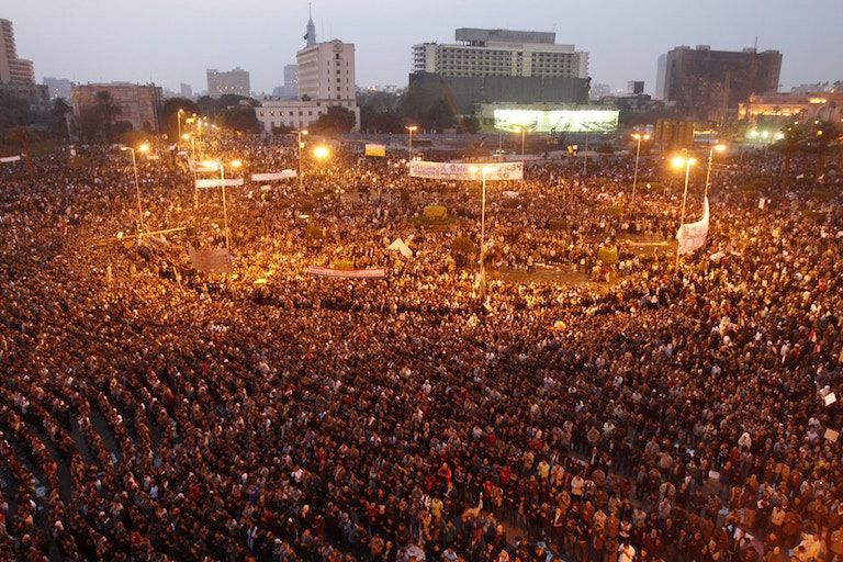 Click to enlarge Egyptian protests Tahrir Square 2011
