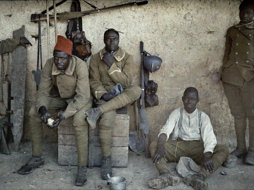 Senegalese soldiers