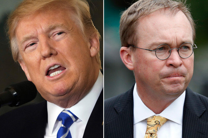 Donald Trump ; Mick Mulvaney