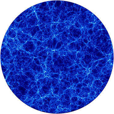 Click to enlarge smooth universe cosmic web