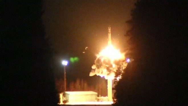 russia missile test