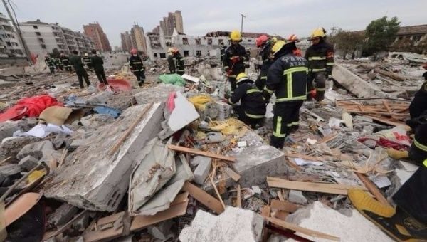 explosion in China