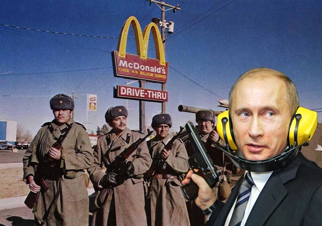 putin macdonald's