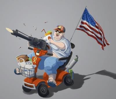 American mind melts away