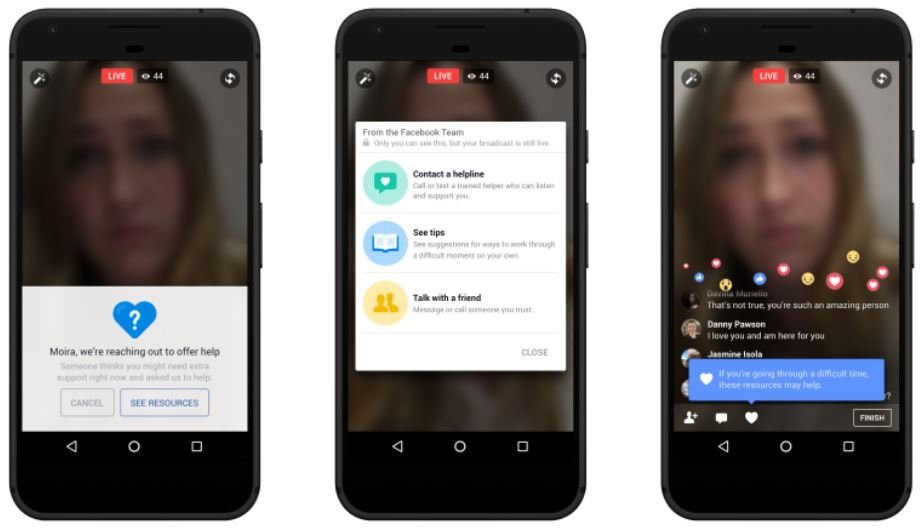 Click to enlarge This is software to save lives. Facebook's new