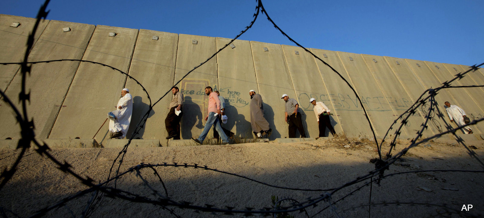 The Dark Inevitability of Zionism wall palestine israel