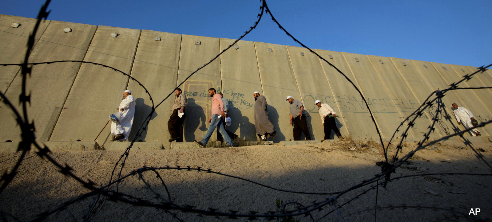 Click to enlarge The Dark Inevitability of Zionism wall palestine israel