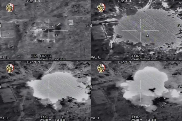 Click to enlarge Egypt air attacks
