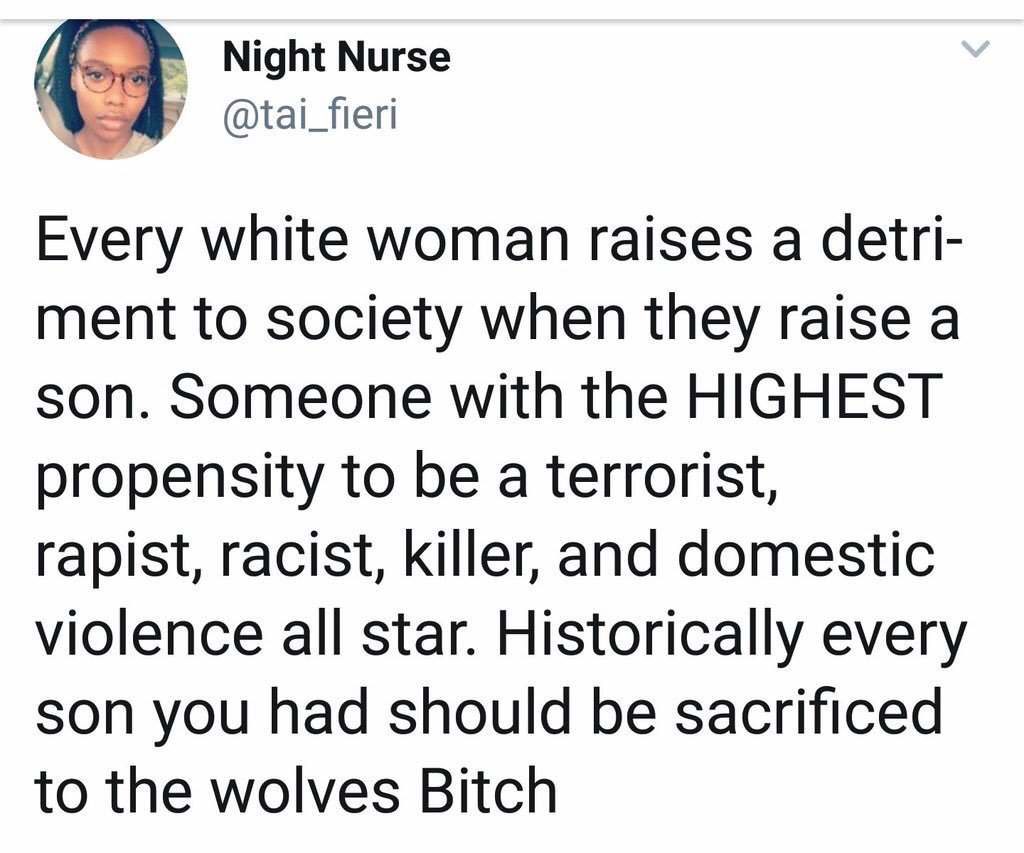 Indiana Nurse Says Every White Male Baby Should Be Killed