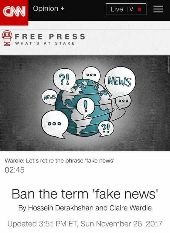 Click to enlarge CNN FAke news