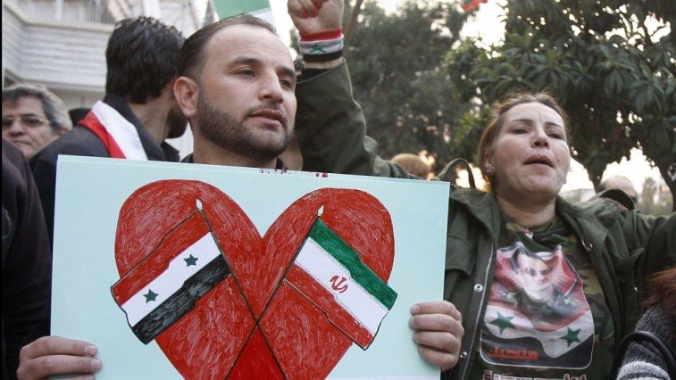 Assad supporters