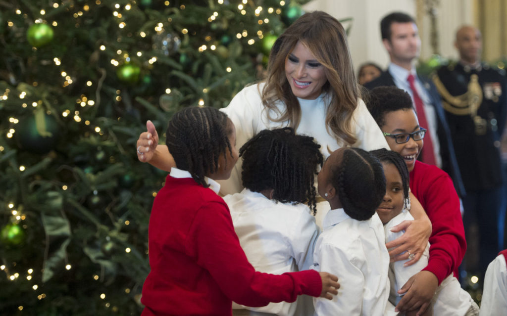 Click to enlarge melania christmas