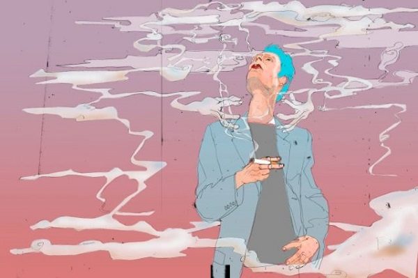 smoking man