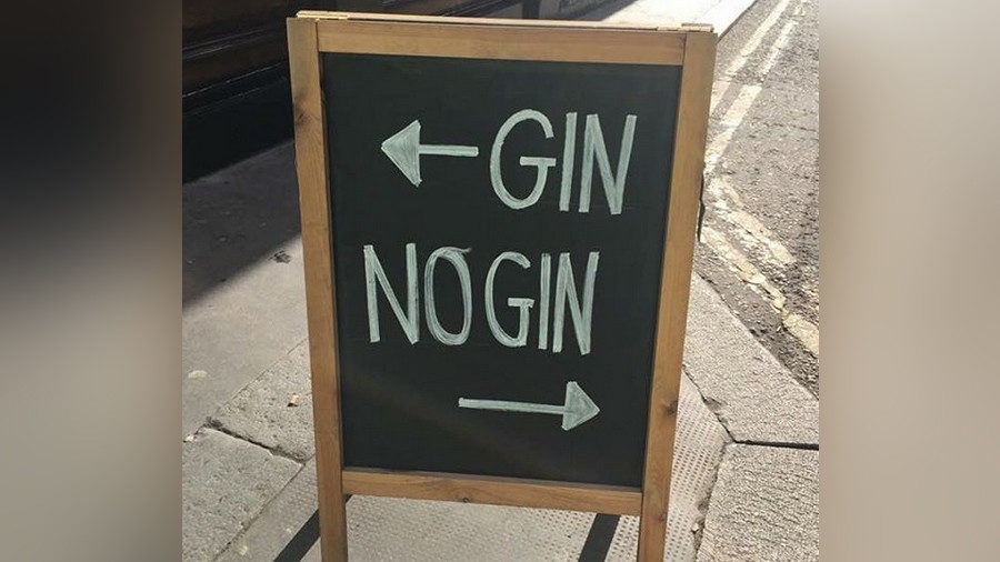 Gin sign