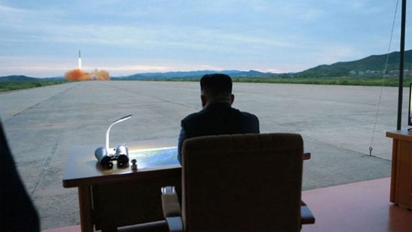 Kim Jong-Un Corea del Norte North Korea missile test ensayo misil