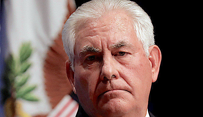 Click to enlarge Tillerson
