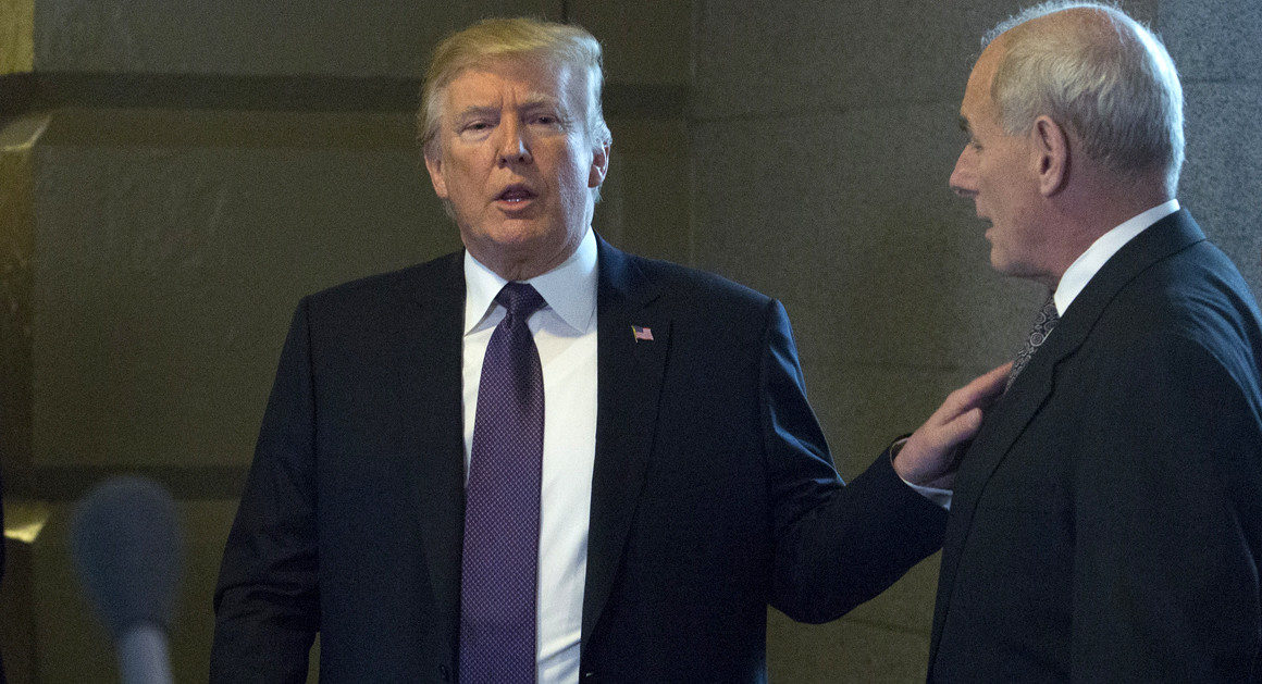 Trump and Kelly