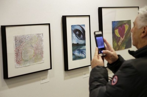 Click to enlarge Art exhibition