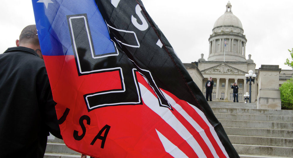 Click to enlarge neo-nazi flag
