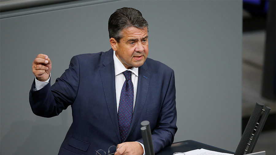 German FM Sigmar Gabriel