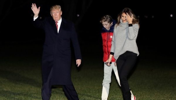 Click to enlarge Trump family