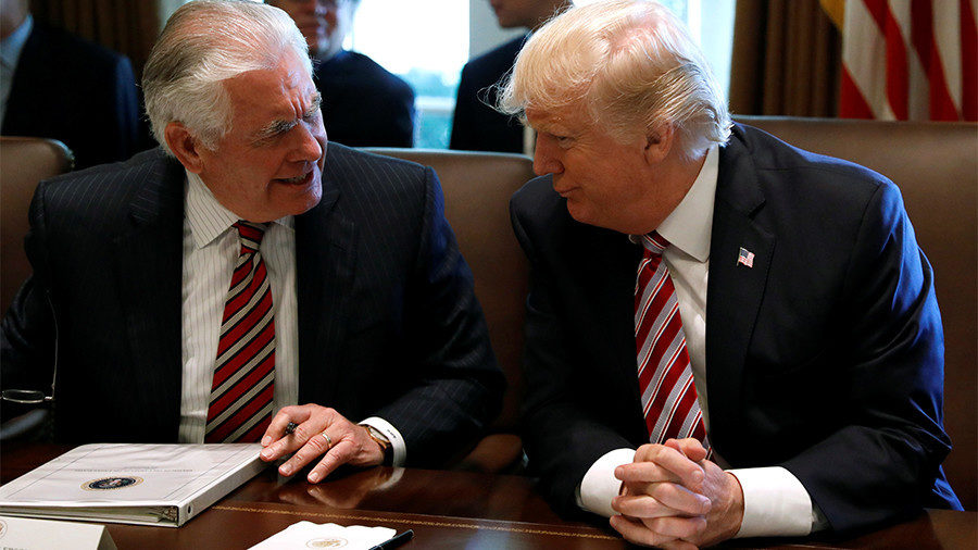 Click to enlarge Tillerson Trump
