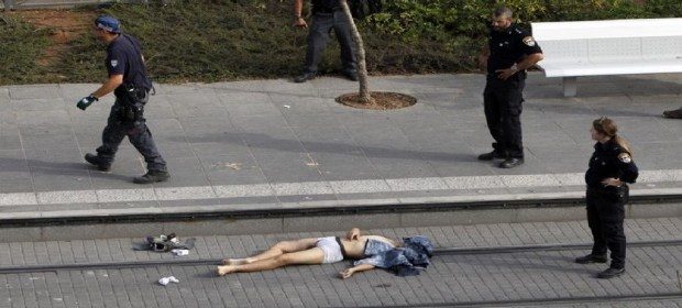 dead palestinian