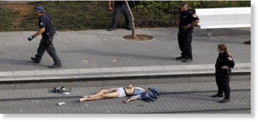 dead palestinian