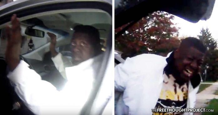 arrested man