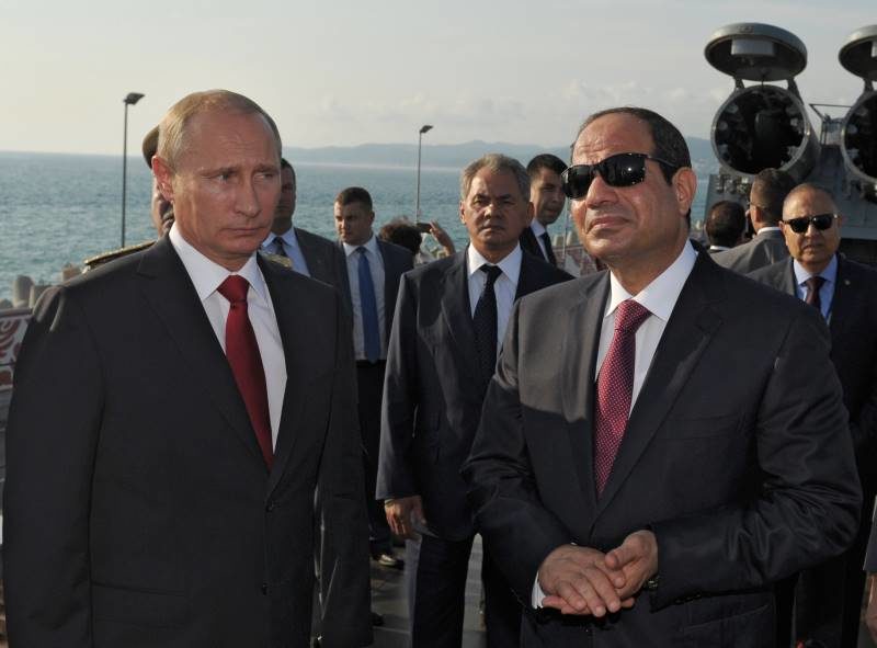 Sissi Egypt Putin