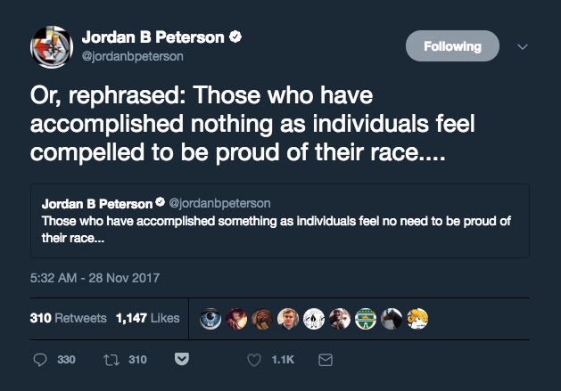 peterson tweet