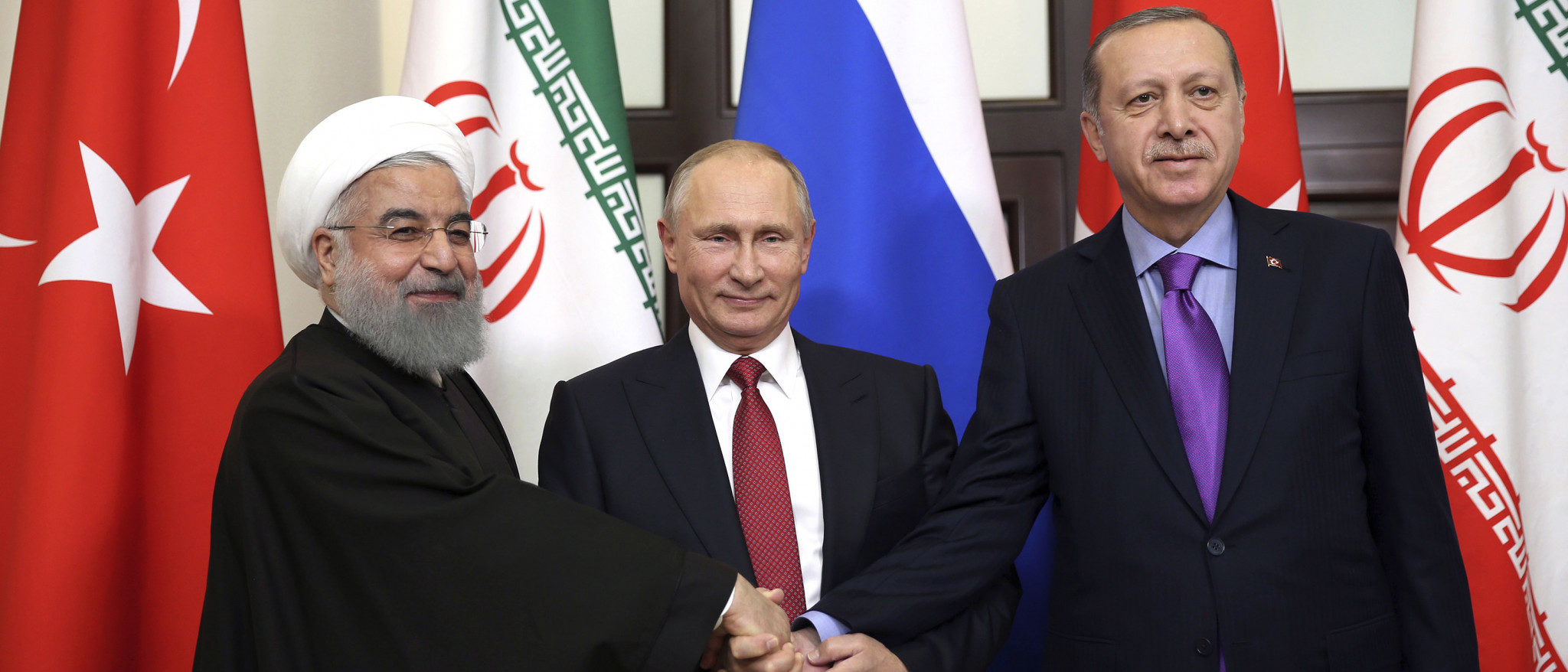 Click to enlarge Rouhani Putin Erdogan