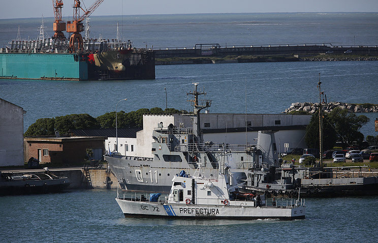 search for ARA San Juan
