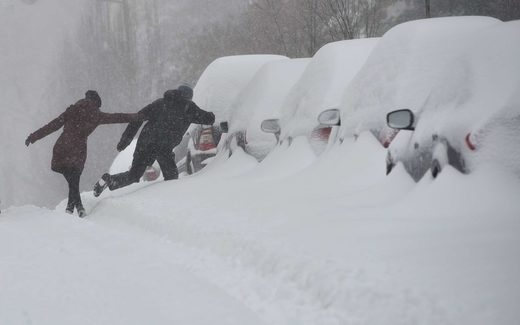 Click to enlarge New York Snowstorm 2016