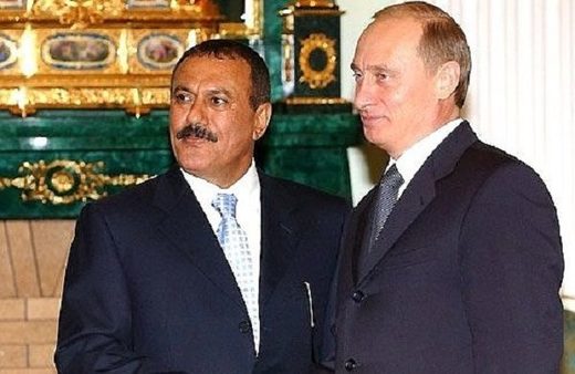 Saleh and Putin