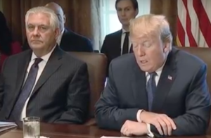 Click to enlarge Trump and Tillerson