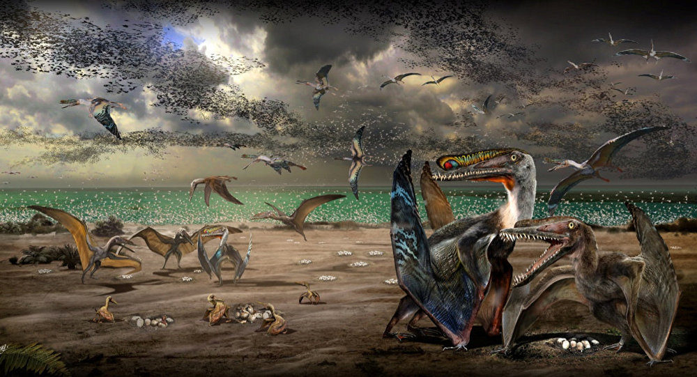Click to enlarge pterosaurs