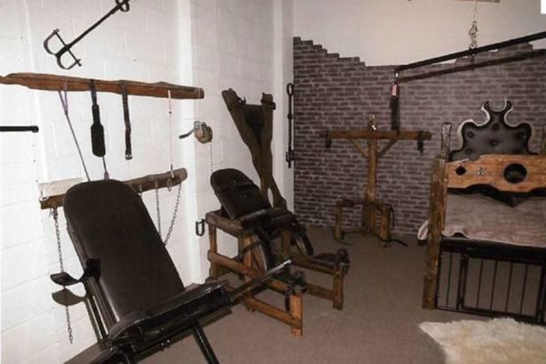 The sex dungeon where a drugs gang held and tortured Gary Jones (Image: SWNS)
