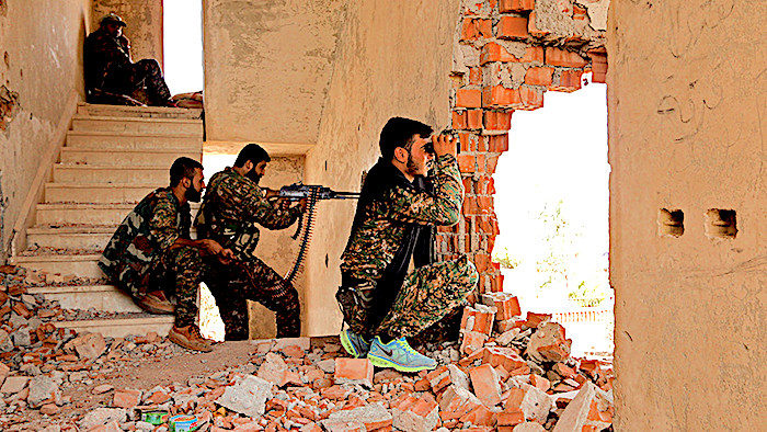 Click to enlarge YPG in building