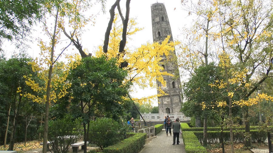 The Huzhu Pagoda in Shanghai