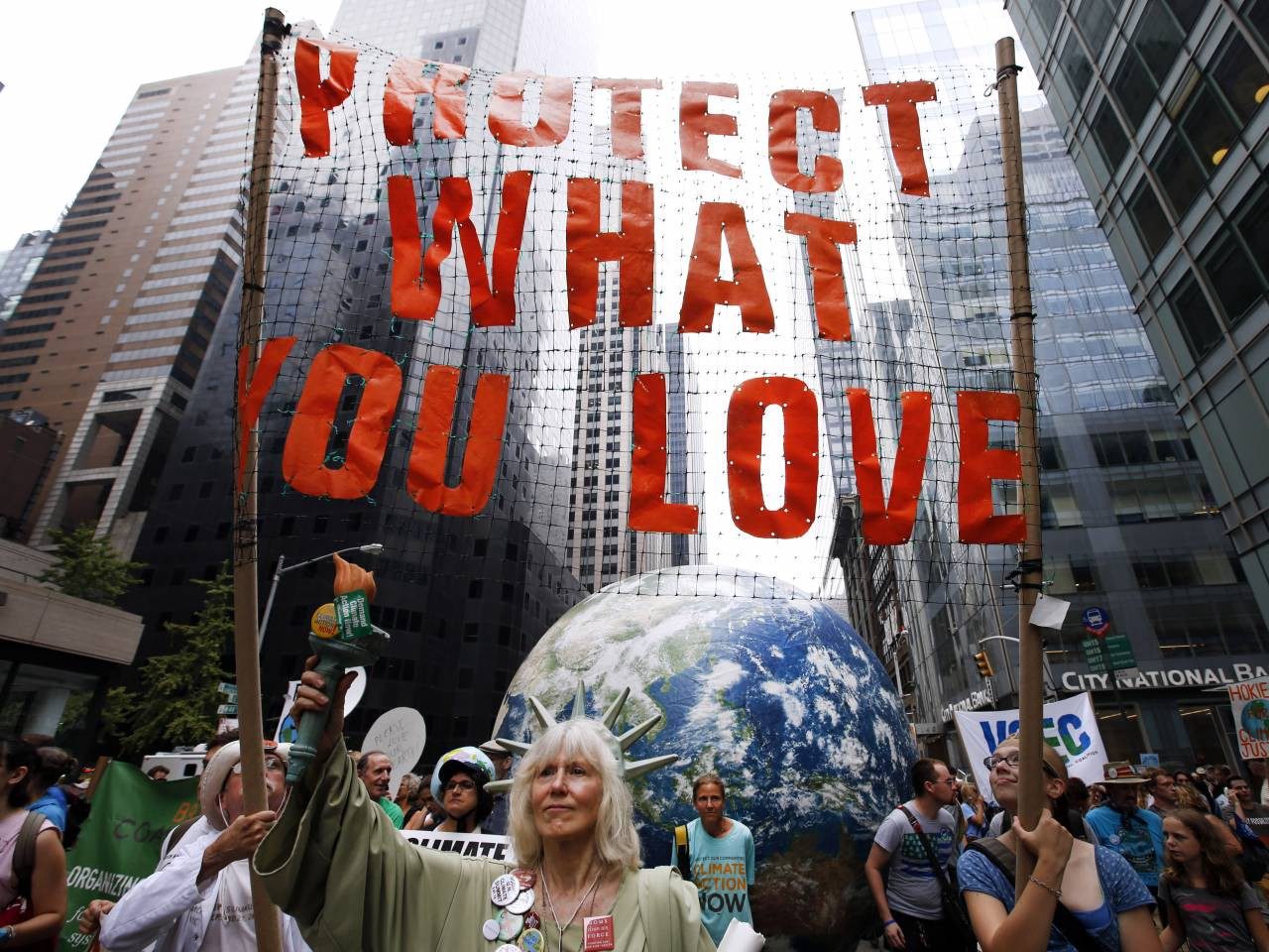 Click to enlarge protest protet what you love