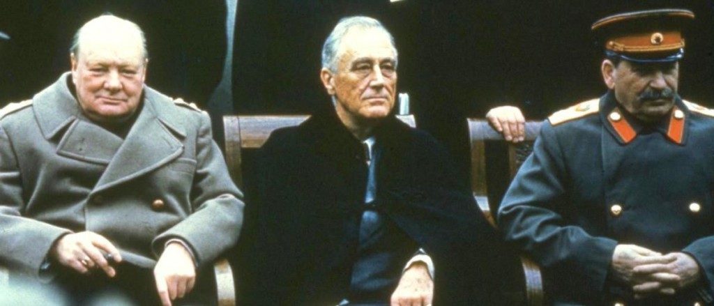 yalta meeting churchill