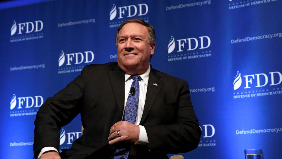 Click to enlarge Mike Pompeo