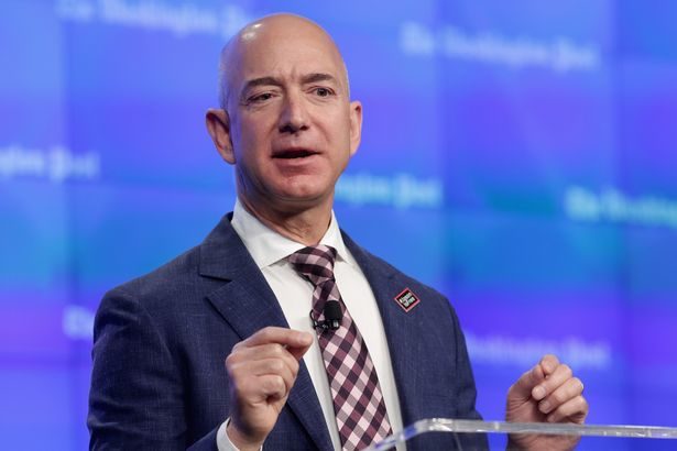 Click to enlarge Amazon boss Jeff Bezos