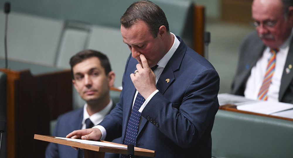 Tim Wilson Australian MP marriage proposal